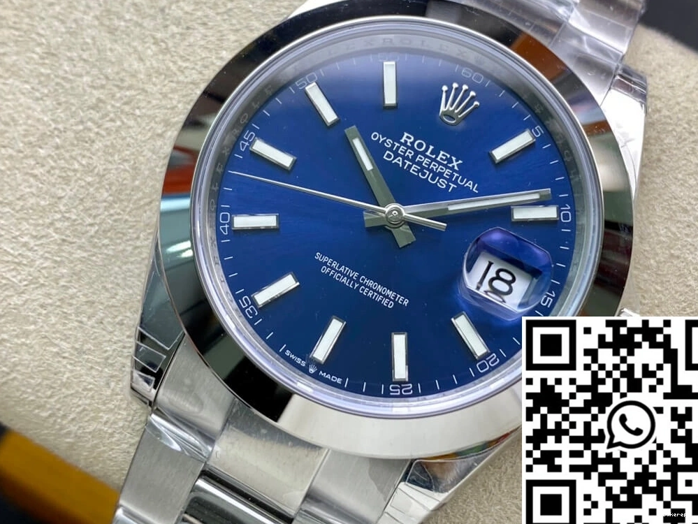 Factory Blue M126300-0001 Datejust 755 Dial VS Rolex Versatile 0801